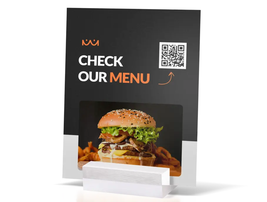 Menus example 1