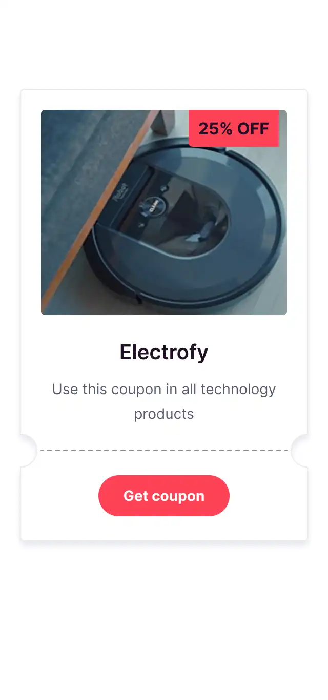 Coupon QR Code preview